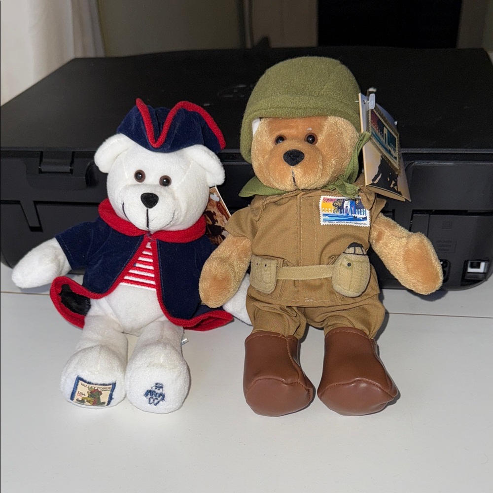 Christmas At Valley Forge Stamp Bear &